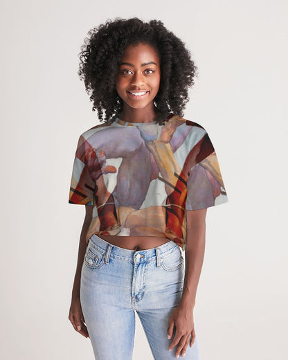 Carnal Spaghetti Women's Lounge Cropped Tee