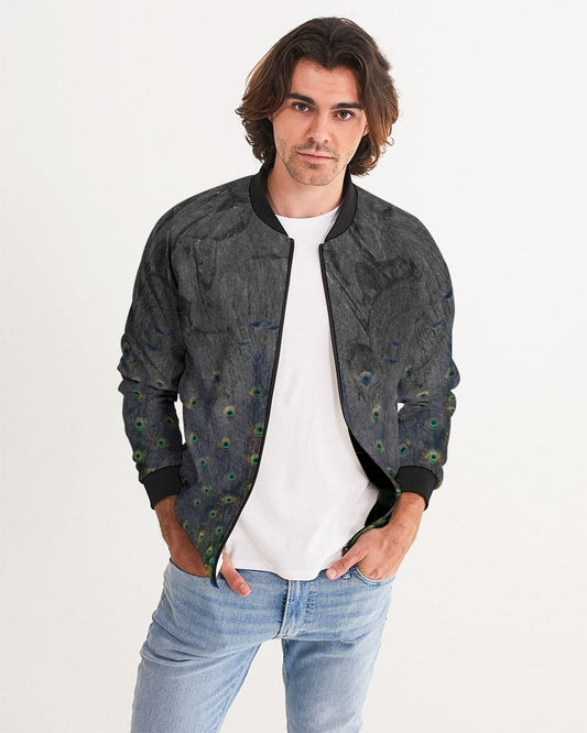 Peablack Men's Bomber Jacket